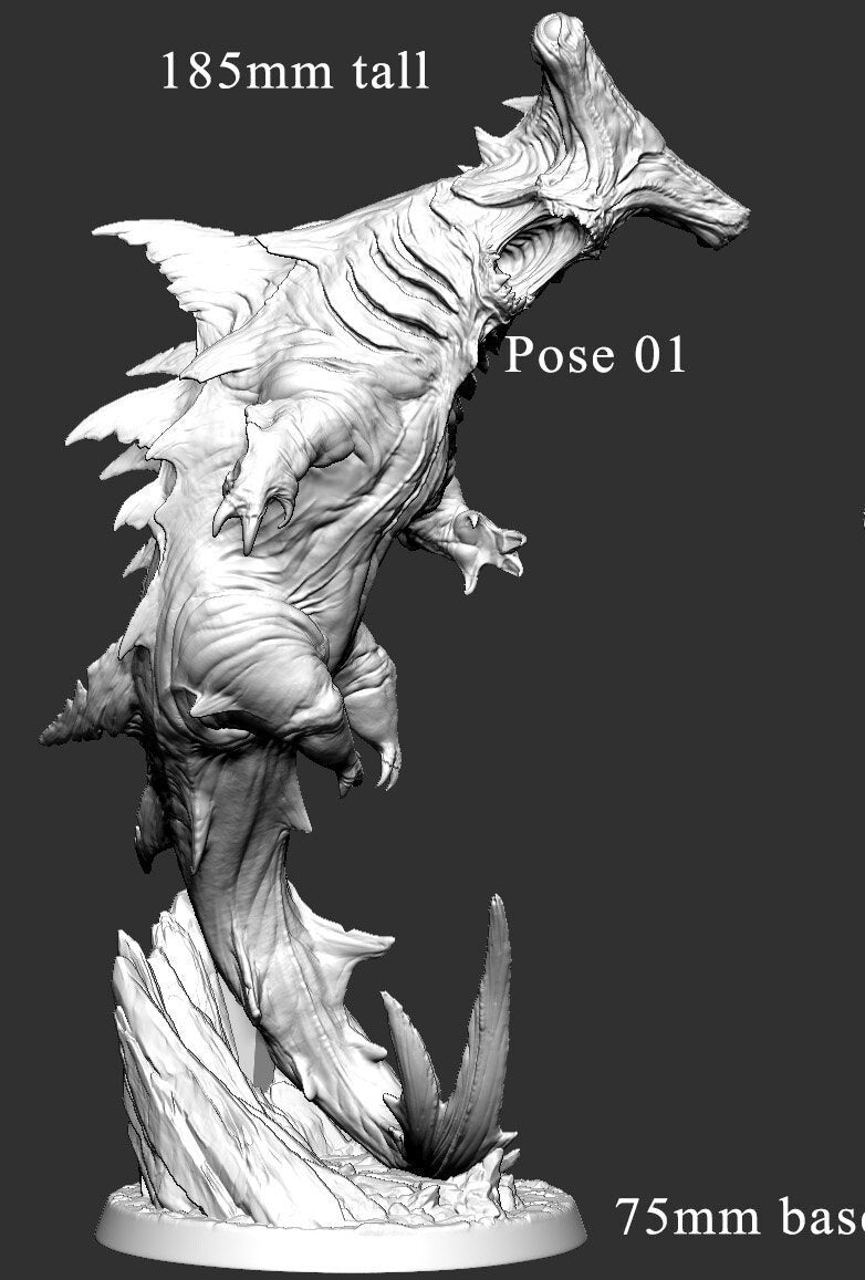 Maneater | Mini Monster Mayhem | WTF is That? | Fantasy | DnD | RPG | Tabletop | Gaming | Miniatures