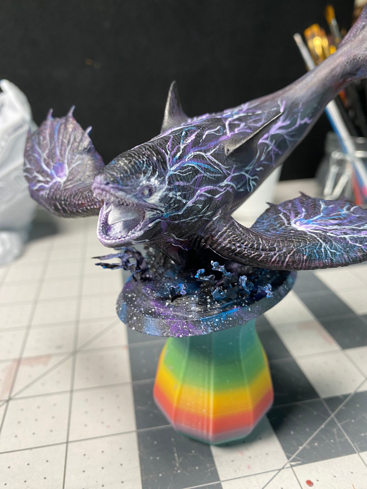 Primordial Orca  | Mini Monster Mayhem | Mini Monster Master | Fantasy | DnD | RPG | Tabletop Gaming Mini NPC | Monster | Gamer Gift
