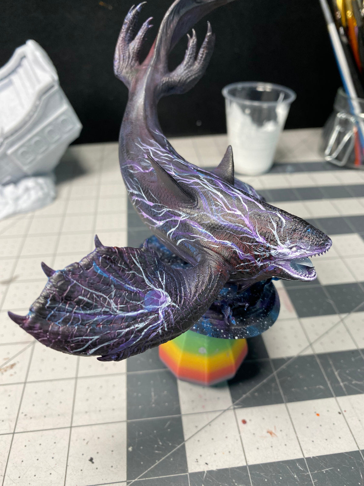 Primordial Orca  | Mini Monster Mayhem | Mini Monster Master | Fantasy | DnD | RPG | Tabletop Gaming Mini NPC | Monster | Gamer Gift