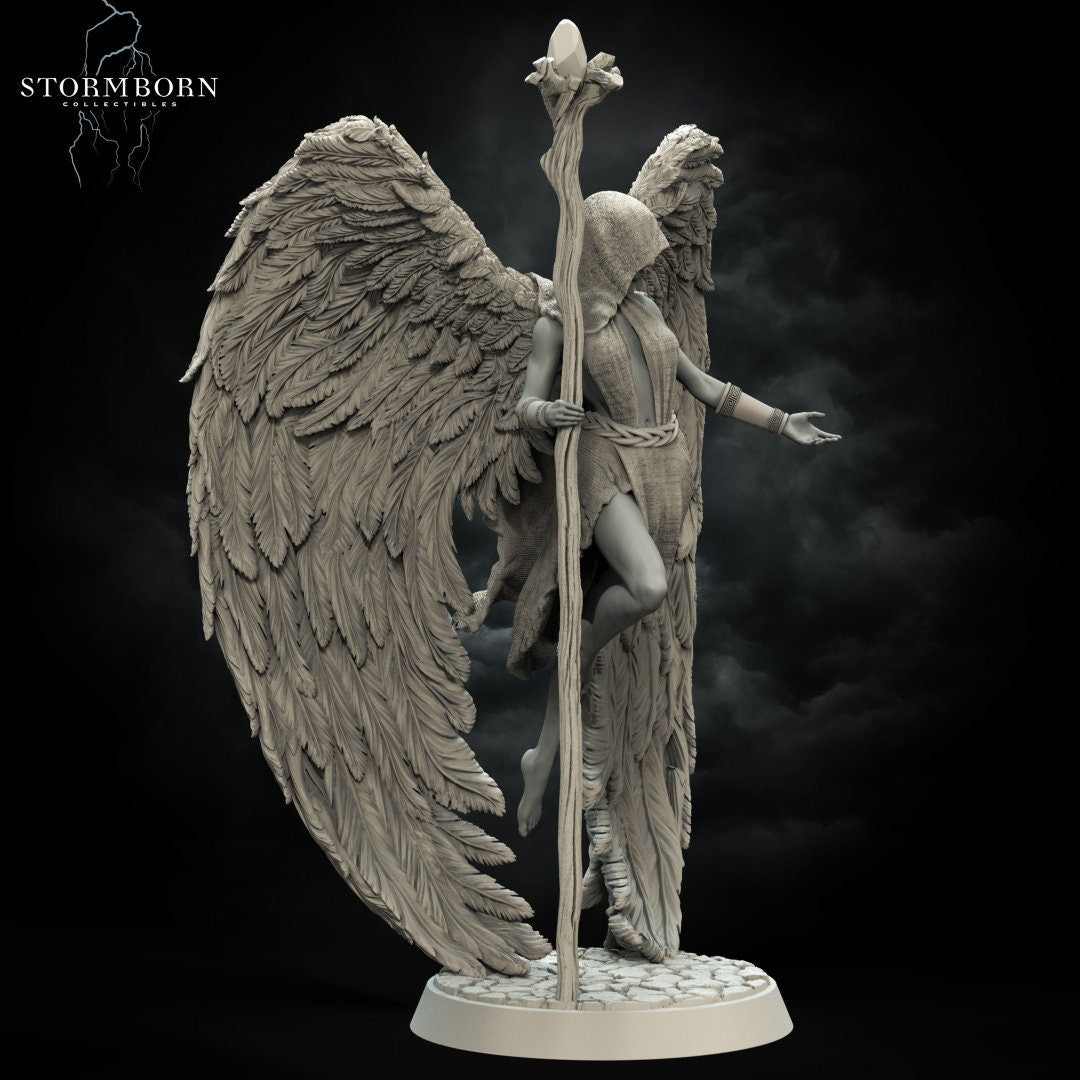Althea, Angel of Mending | Stormborn Collectibles | Dryad | RESIN | Fantasy | RPG | Gaming Miniatures | Female Angel | Angel