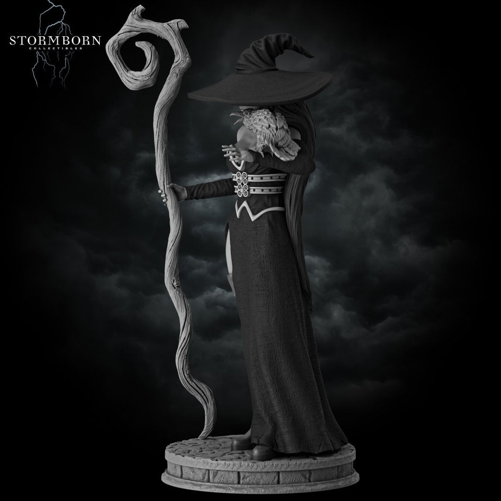 Azora the Witch | Stormborn Collectibles | RESIN | Fantasy | Witch | RPG | Gaming Miniatures | Shaman | Witch | Character Model