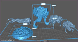 Eldrasorous Rex - Drowned Ancient Reptile | DM Stash | Arisen Depths | RESIN | Fantasy | DnD | RPG | Tabletop | Miniatures | Water Campaign