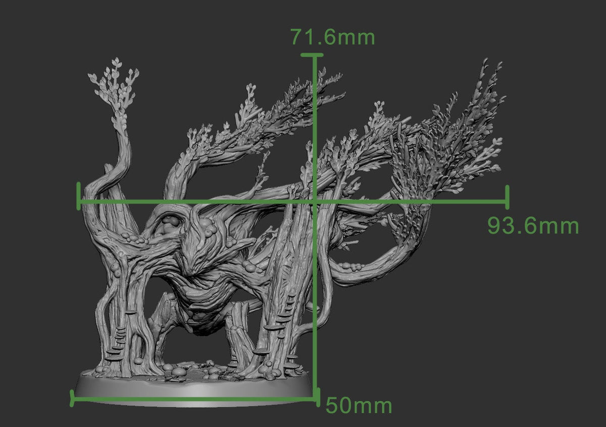 Mutated Cursed Splinter | Mini Monster Mayhem | Journey into the Forest Vol 3| RESIN | Fantasy | DnD | RPG | Tabletop | Miniature | Fey