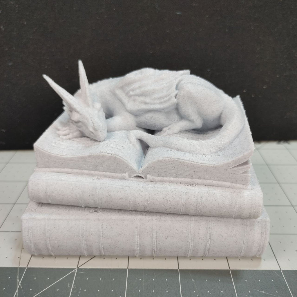 Book Dragon Dice Jail or Vault | Fates End | 3D Printed | Fantasy | DnD | RPG | Roleplay Gaming | MTG Magic Card Box | Jewelry Box