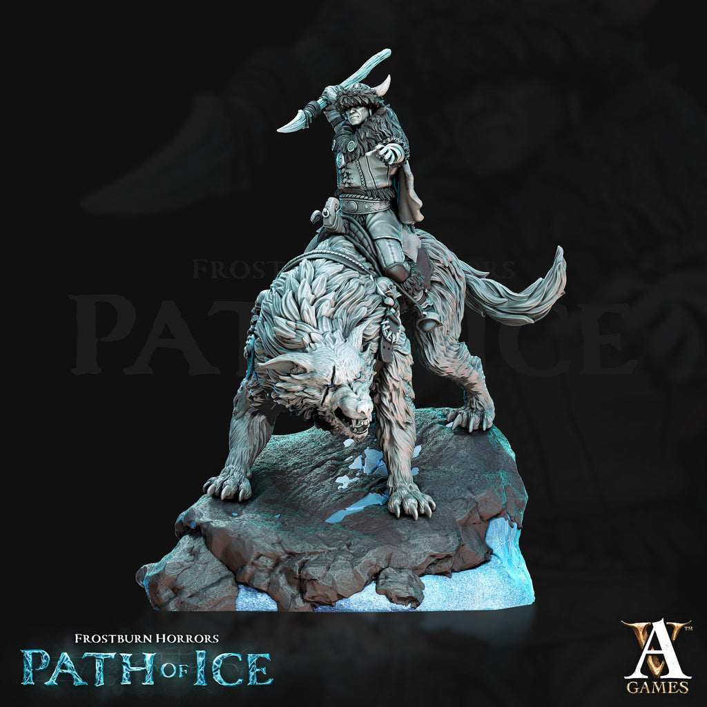Susimia Icewarg Raiders | Archvillain Games | Frostburn Horrors | Resin | Fantasy | DnD | RPG | Tabletop | Miniature |  | Path of Ice