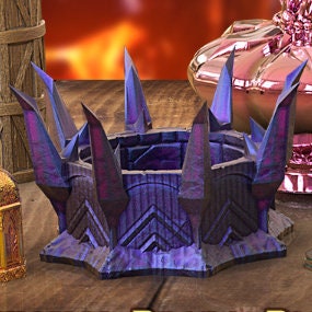 Necrotic Lord Game Master Screen Dice Tower Combo | Fates End | Fantasy | DnD | RPG | Tabletop | Roleplay Gaming Miniatures | Dungeon Master