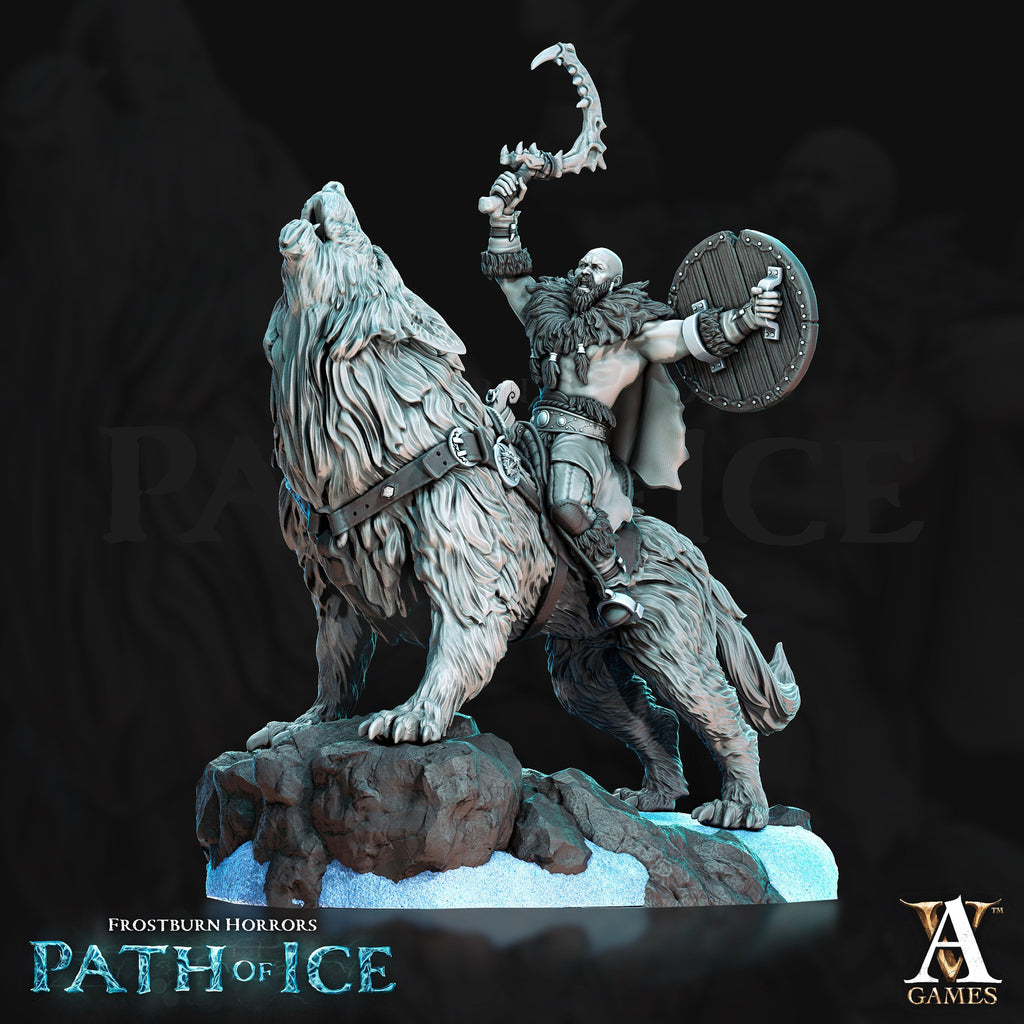 Susimia Icewarg Raiders | Archvillain Games | Frostburn Horrors | Resin | Fantasy | DnD | RPG | Tabletop | Miniature |  | Path of Ice