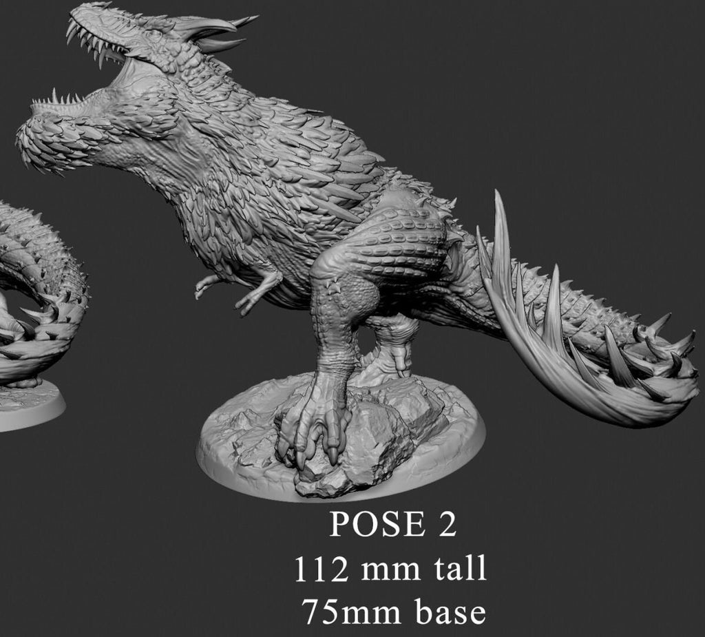 King Rex | Mini Monster Mayhem | Mini Monster Master Vol 2 | Fantasy | DnD | RPG | Tabletop | Miniatures | Huge Creature | Pokémon