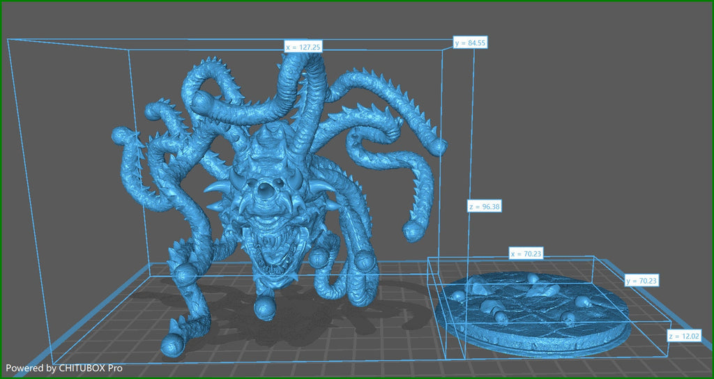 Ralakor | Stormborn Collectibles | Lord of the Beholders | RESIN | Fantasy | Horror | RPG | Gaming Miniatures | Gaze Attack | BBEG