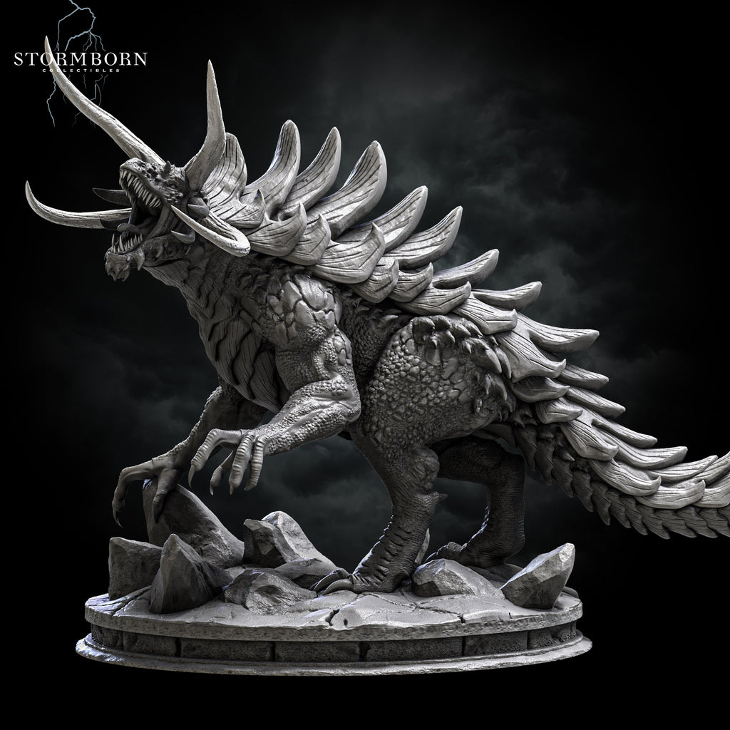 Tarrasque | Stormborn Collectibles | World Boss | RESIN | Fantasy | World Eater | RPG | Gaming Miniatures | BBEG | Boss Fight