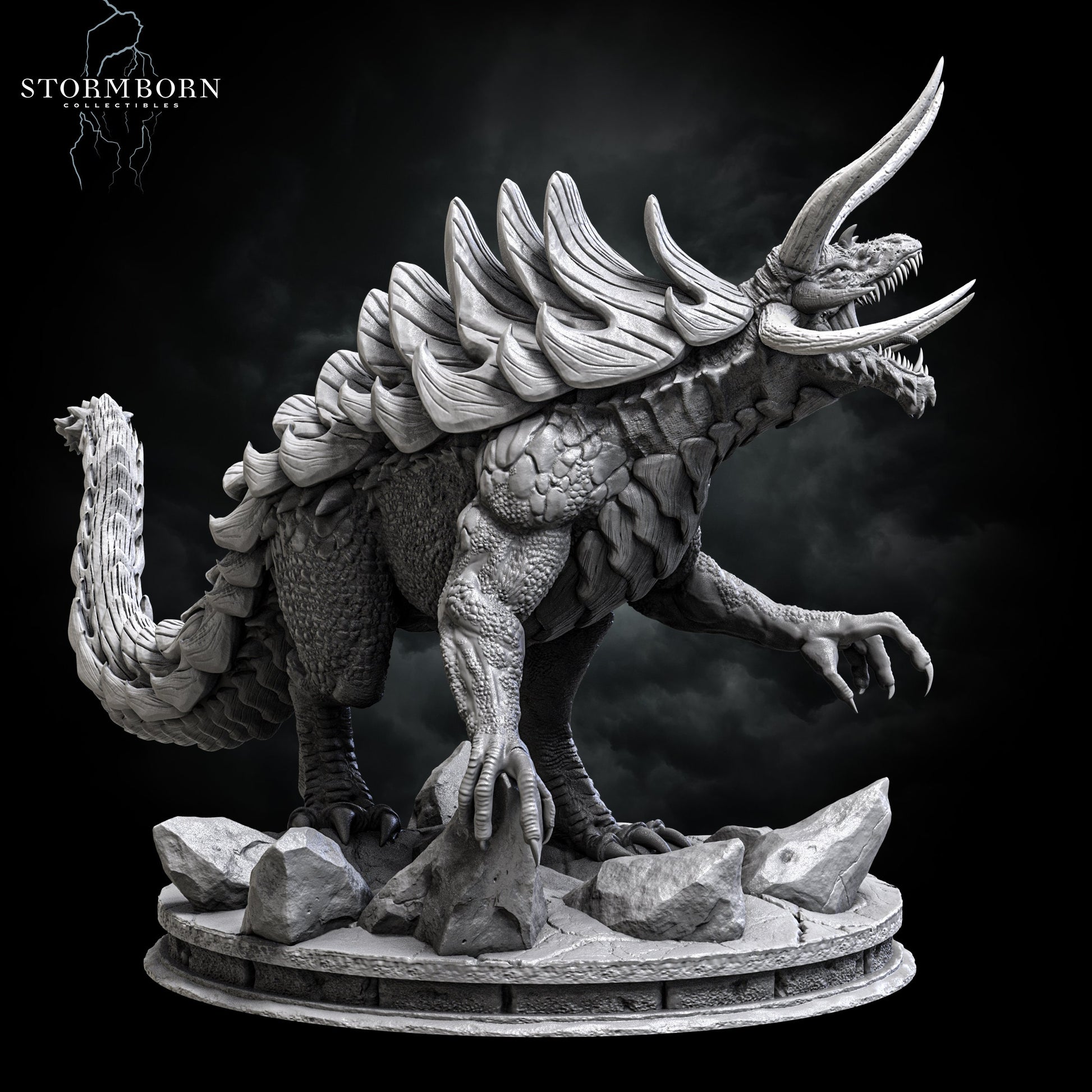 Tarrasque | Stormborn Collectibles | World Boss | RESIN | Fantasy | World Eater | RPG | Gaming Miniatures | BBEG | Boss Fight