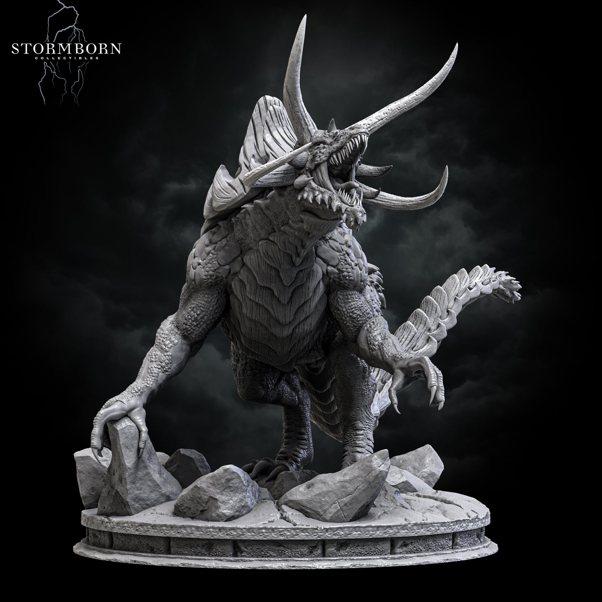Tarrasque | Stormborn Collectibles | World Boss | RESIN | Fantasy | World Eater | RPG | Gaming Miniatures | BBEG | Boss Fight