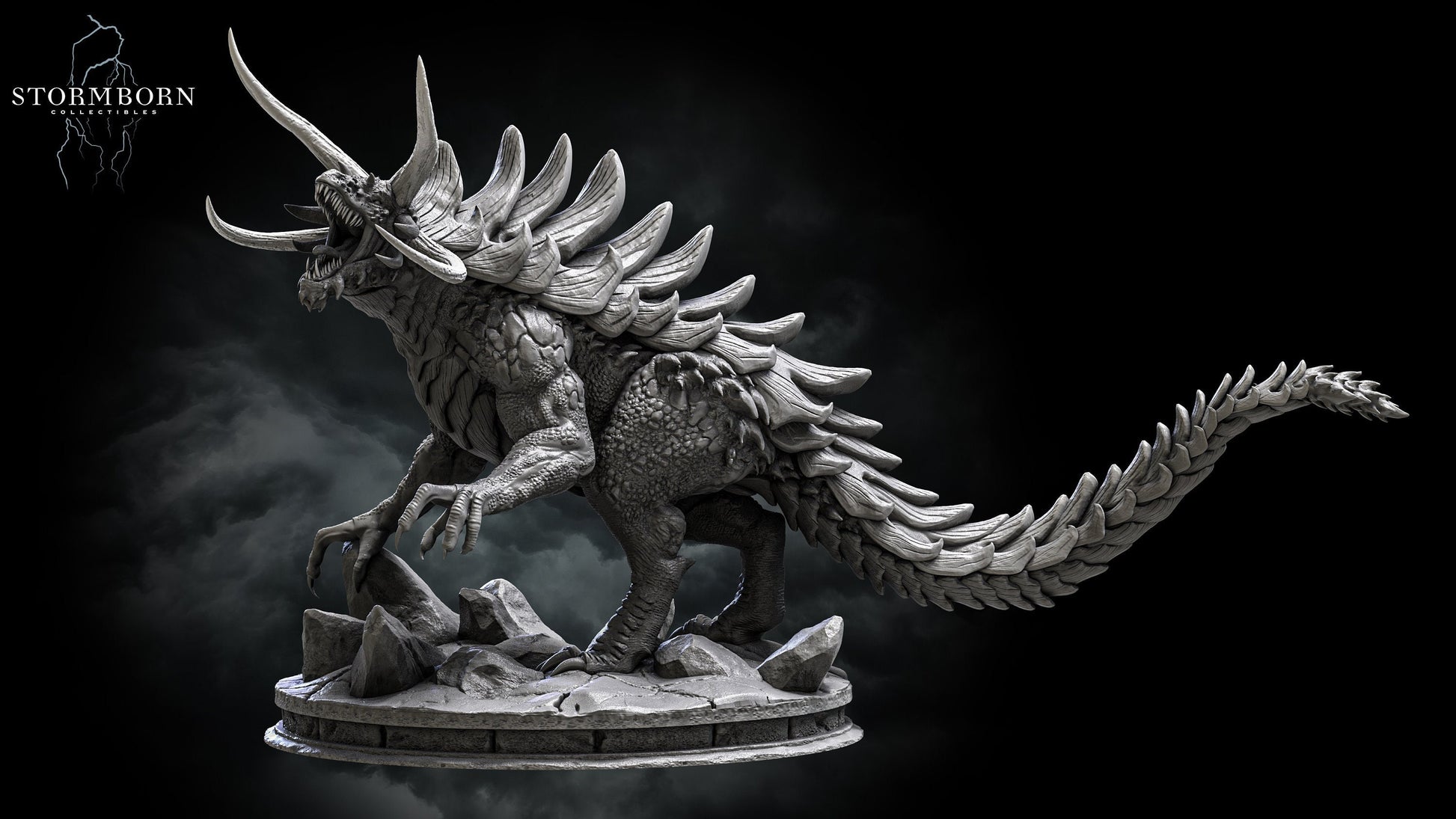 Tarrasque | Stormborn Collectibles | World Boss | RESIN | Fantasy | World Eater | RPG | Gaming Miniatures | BBEG | Boss Fight