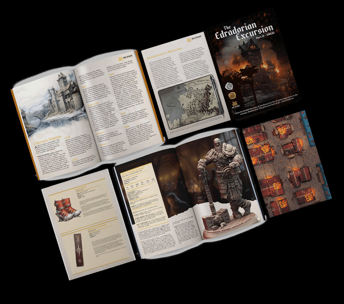 Markus Craghand - Earth Elemi Crusher | DM Stash | Orcish Incursion | Fantasy | DnD | RPG | Tabletop | Miniatures | Character Model