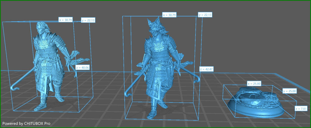 Kenshi Kitsune - Foul Mouthed Fox | DM Stash | Spirits from the East | Fantasy | DnD | RPG | Tabletop | Miniatures | Character Model