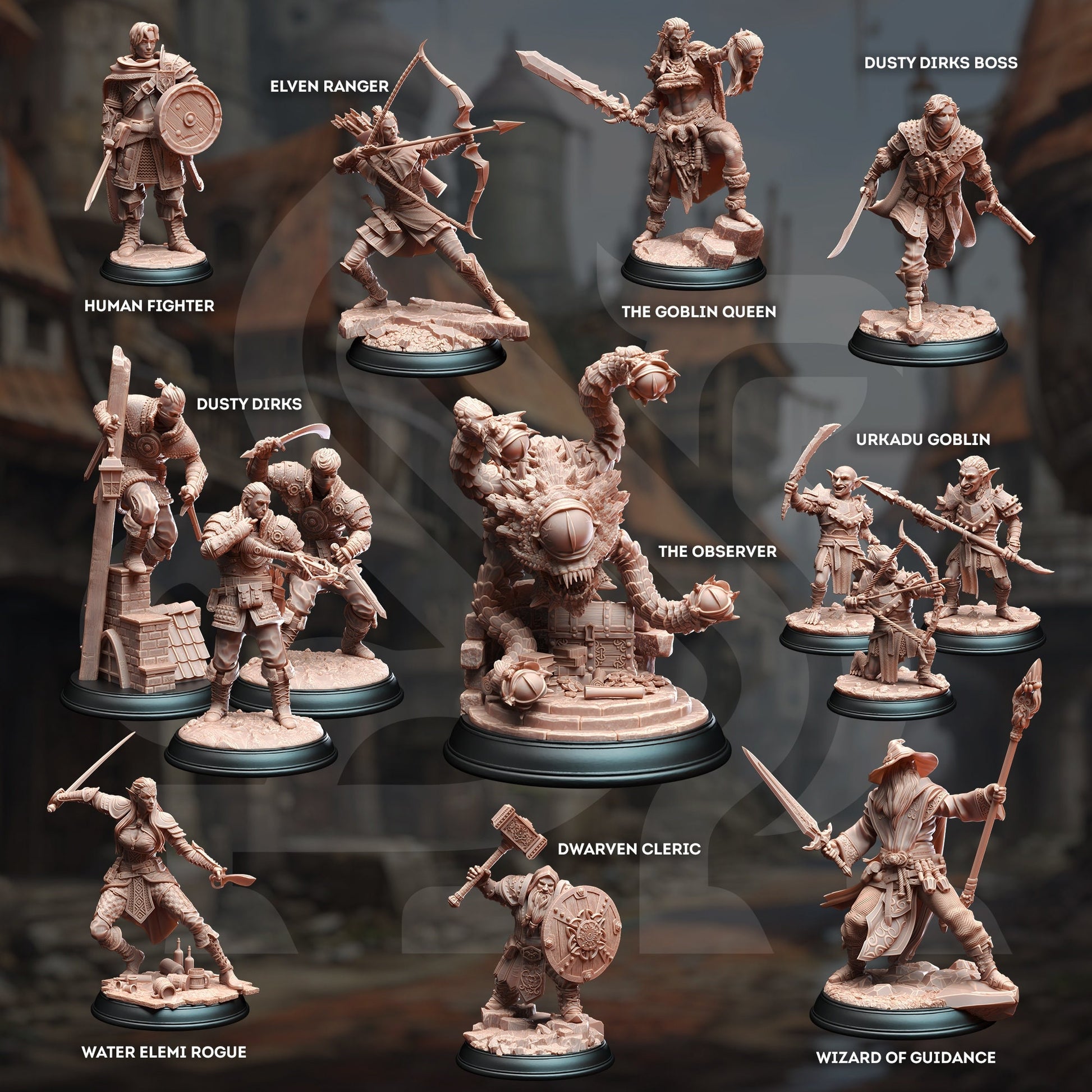 The Observer | DM Stash | Adventure Calls | Resin | Fantasy | DnD | RPG | Tabletop | Miniature | BBEG | Beholder | Eye Tyrant