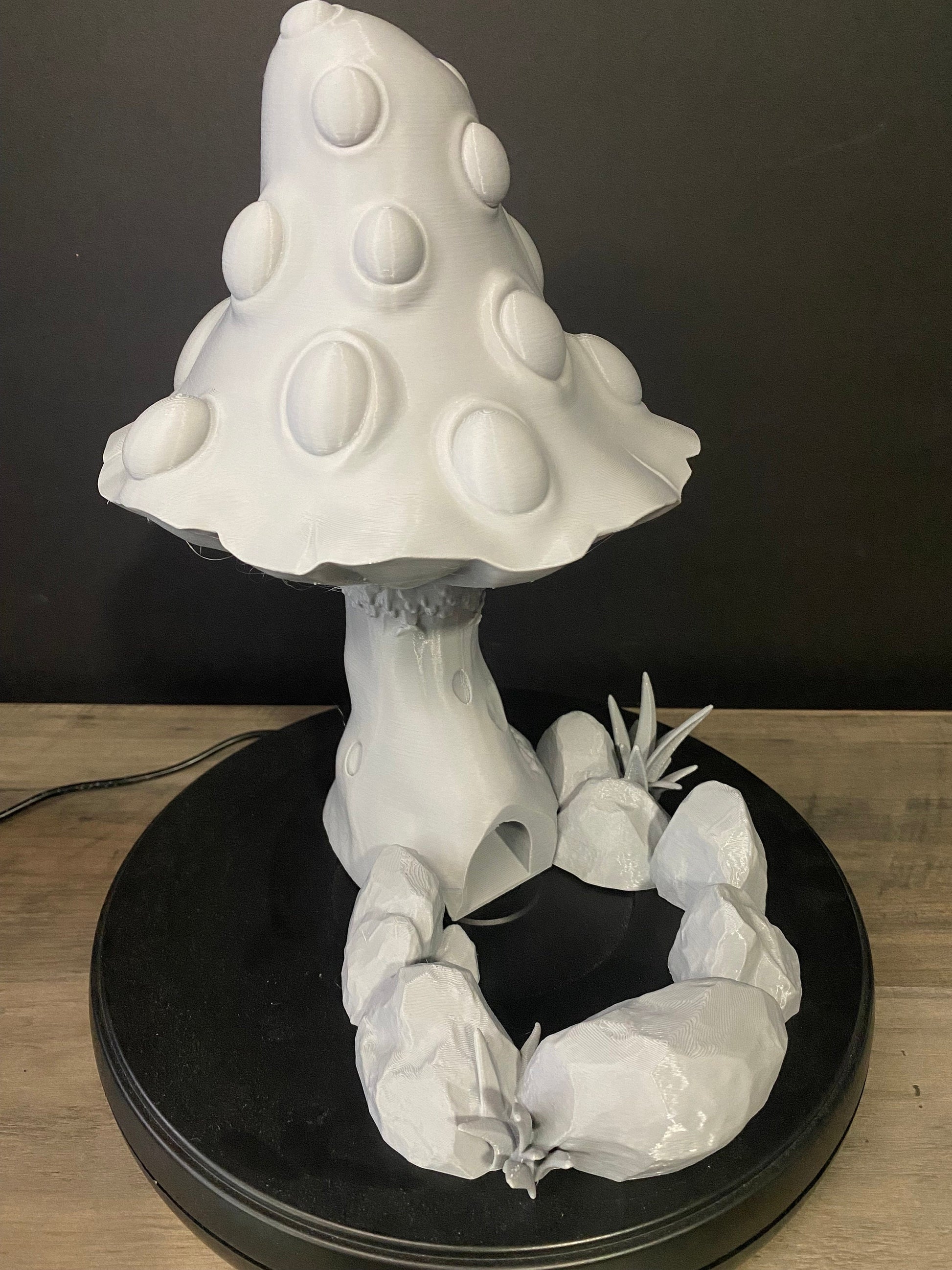 Mysterious Mushroom Dice Tower | Fates End |  Fantasy | DnD | RPG | Tabletop | Roleplay Gaming Miniatures | Dice Roller