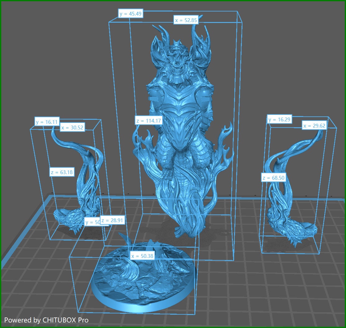 Everburn Serpent | Mini Monster Mayhem | Inferno All Shall Burn II | Fantasy | DnD | RPG | Tabletop | Gaming | Miniatures | Serpent