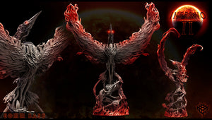 Scorched Skies | Mini Monster Mayhem | Inferno All Shall Burn II | Fantasy | DnD | RPG | Tabletop | Gaming | Miniatures | Phoenix
