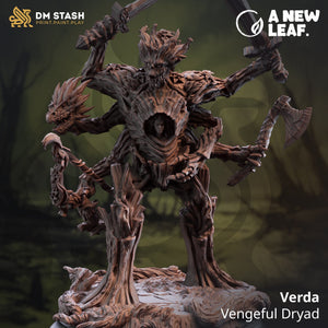 Verda - Vengeful Dryad | DM Stash | Lifting the Veil | Fantasy | DnD | RPG | Tabletop | Miniature | Character Model
