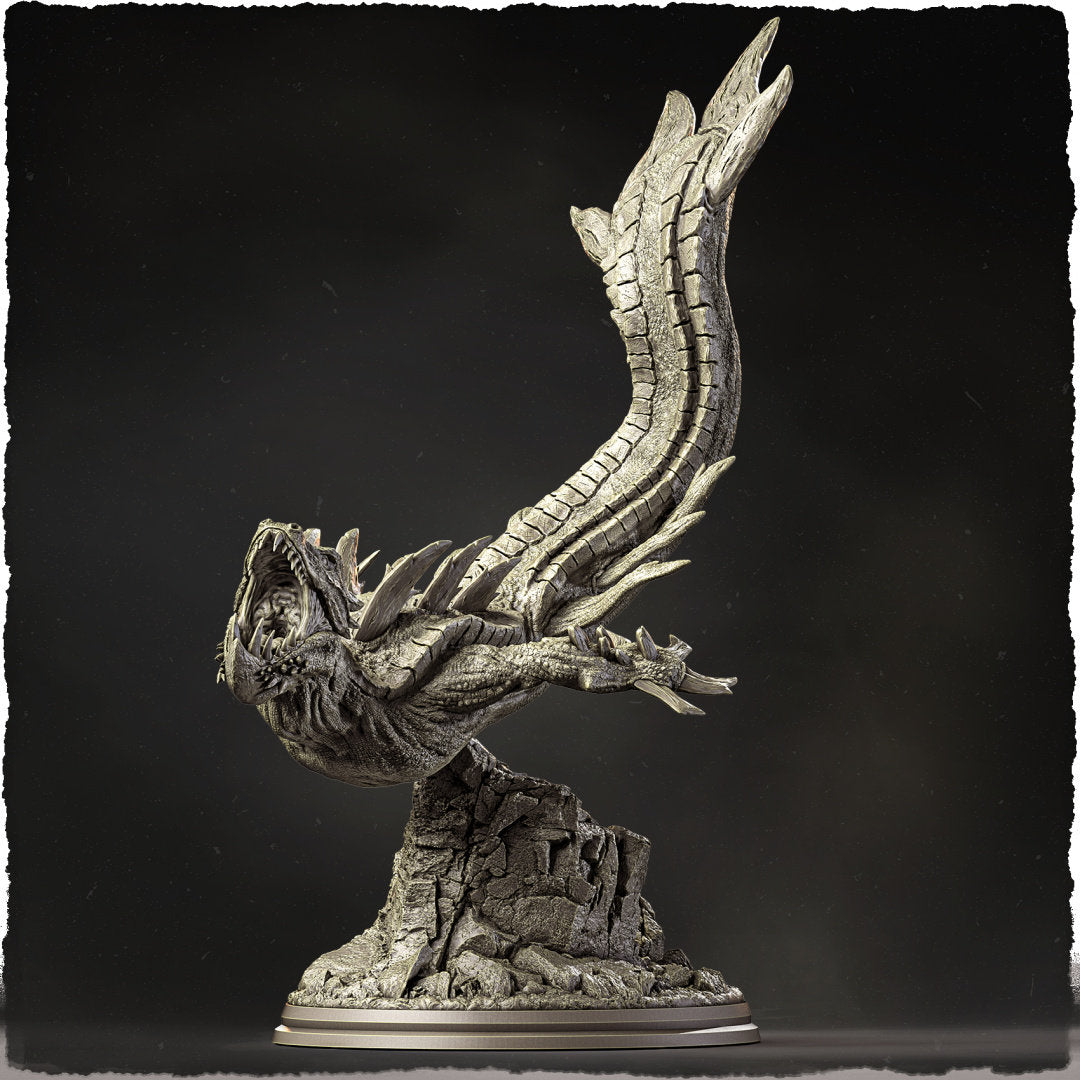 Ancient Leviathan | Evox Arts | Hunter's Guild | RESIN | Fantasy | DnD | RPG | Tabletop | Gaming | BBEG | Monster Model | Kaiju