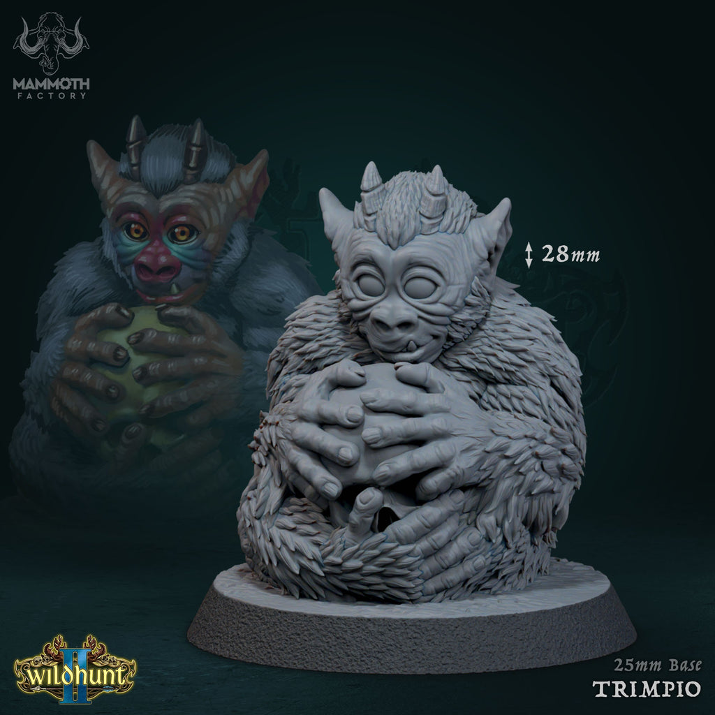 Trimpio | Mammoth Factory | Wild Hunt II | RESIN | Fantasy | DnD | RPG | Tabletop | Gaming Miniature | Fey Creature