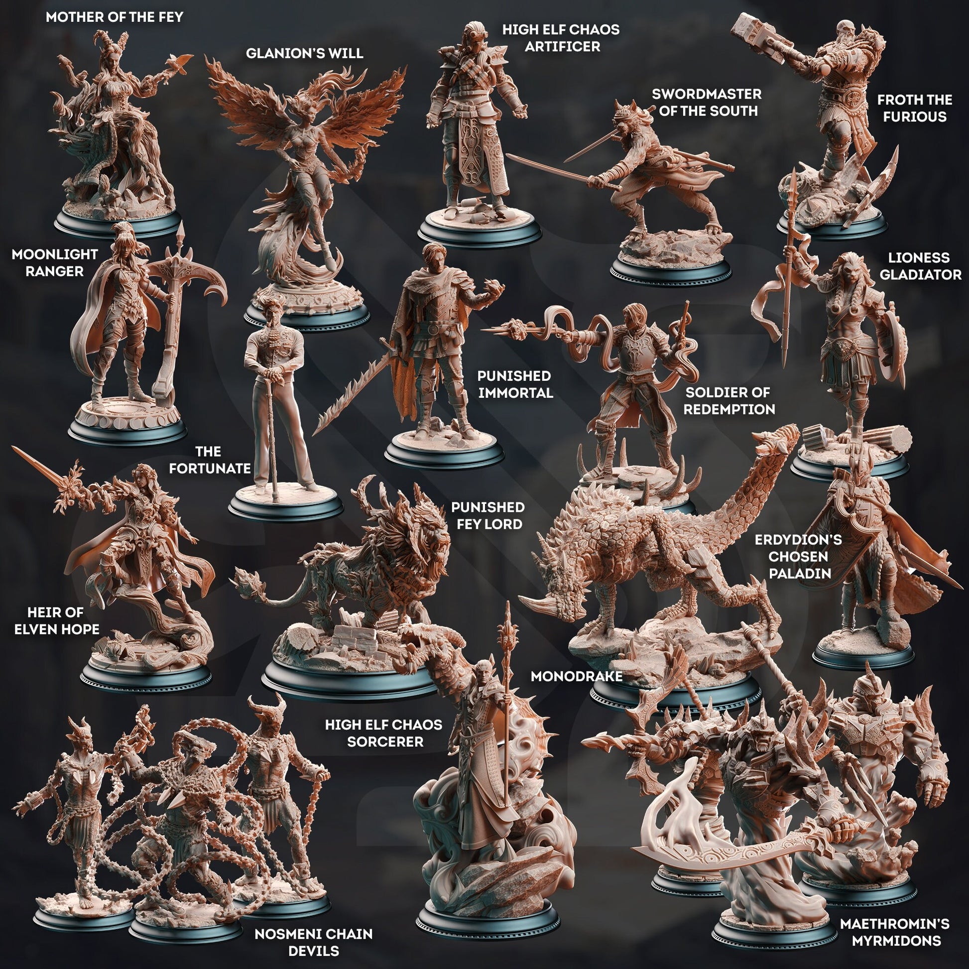 Monodrake | DM Stash | Crucible of The Chosen | Resin | Fantasy | DnD | RPG | Tabletop | Miniature | Monster