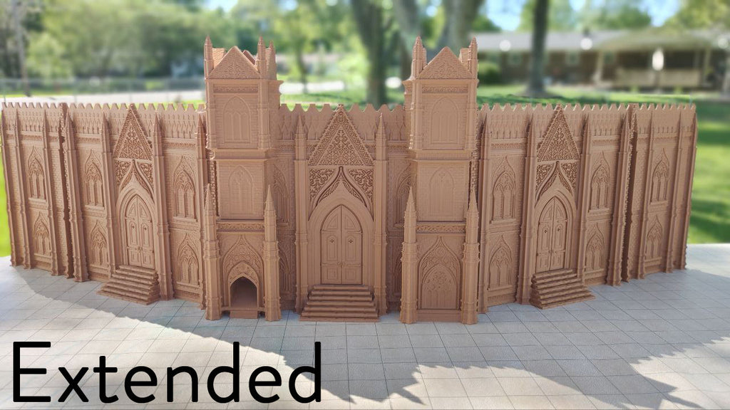 Gothic Cathedral Game Master Screen Dice Tower Combo | Fates End | DnD | RPG | Tabletop Gaming | Dungeon Master