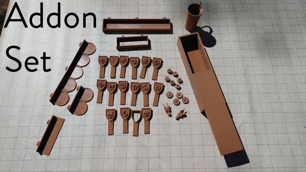 Tavern Game Master Screen Dice Tower Combo | Fates End | DnD | RPG | Tabletop Gaming | Dungeon Master