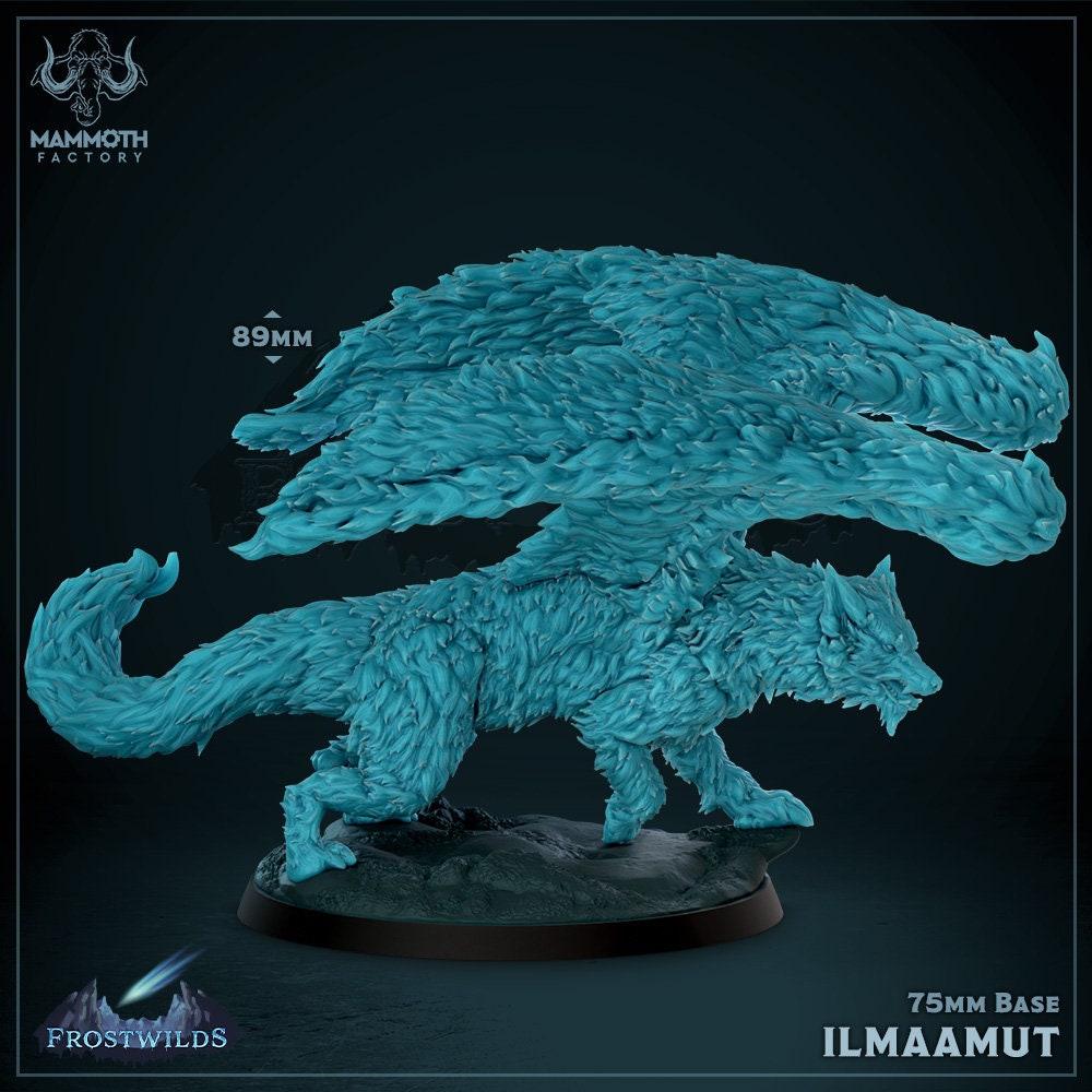 Ilmaamut | Mammoth Factory | Frostwilds Pt 1 | RESIN | Fantasy | DnD | RPG | Tabletop | Gaming Miniatures | BBEG | Monster Model