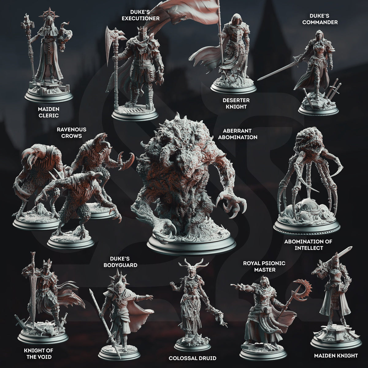Gerhardt Unwavering | DM Stash | A Grim Fate | Fantasy | DnD | RPG | Tabletop | Gaming | Miniatures | Dukes Executioner | Character Model