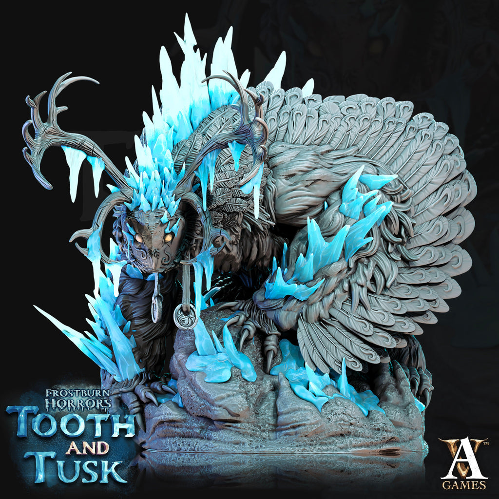 Talva - Claw of Winter | Archvillain Games | Frostburn Horrors Tooth and Tusk | Fantasy DnD | RPG | Tabletop | Gaming | Miniature | Owlbear
