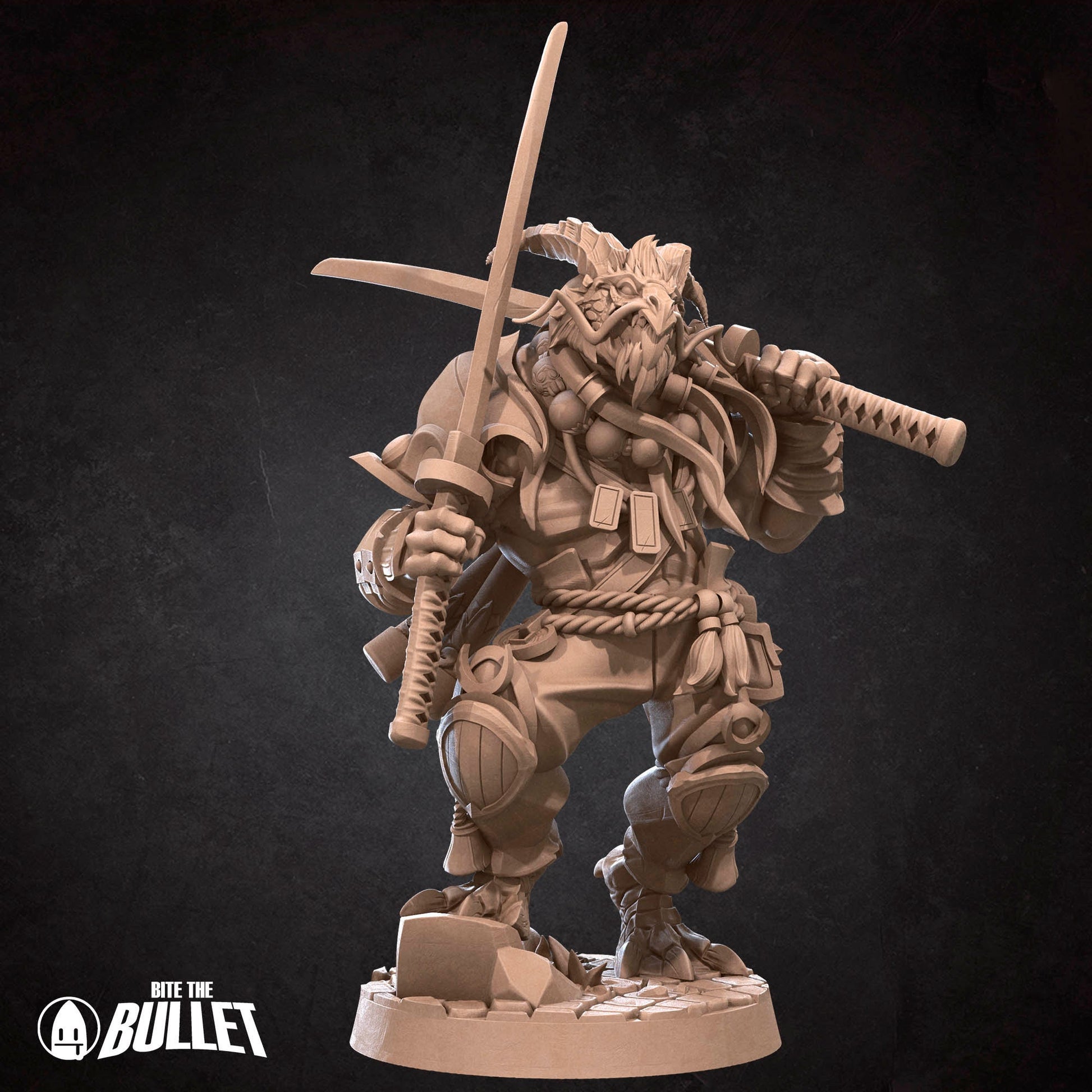 Dragonborn Monk  | Bite the Bullet | Dragonborns Pt 2 | Fantasy | DnD | RPG | Tabletop | Gaming | Miniature | Character Model | Dragonborn
