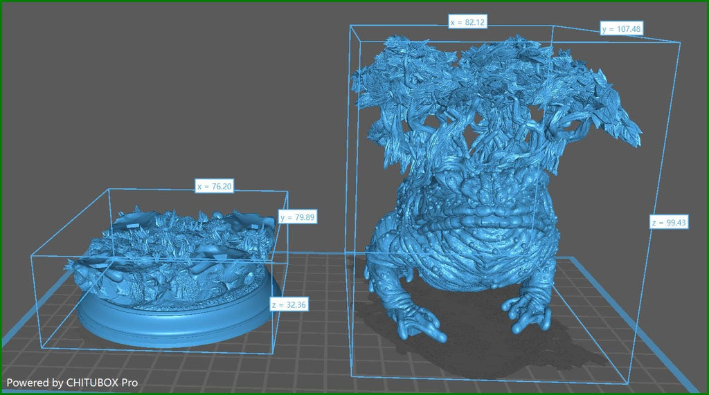 Beszenyok the Defiler | DM Stash | War of the Elements | Resin | Fantasy | DnD | RPG | Tabletop | Miniature | Toad Monster | Fey Creature