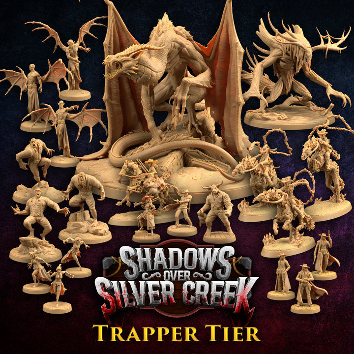 Wendigo Ancient | Dragon Trappers Lodge | Shadows Over Silver Creek | Fantasy | DnD | RPG | Tabletop | Gaming | Miniatures | Monster