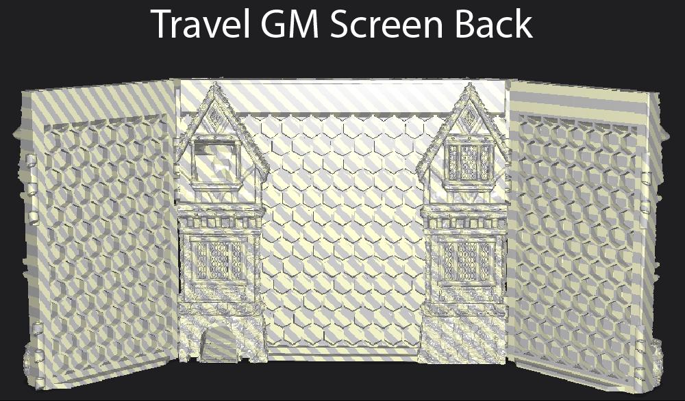 Tavern Game Master Screen Dice Tower Combo | Fates End | DnD | RPG | Tabletop Gaming | Dungeon Master