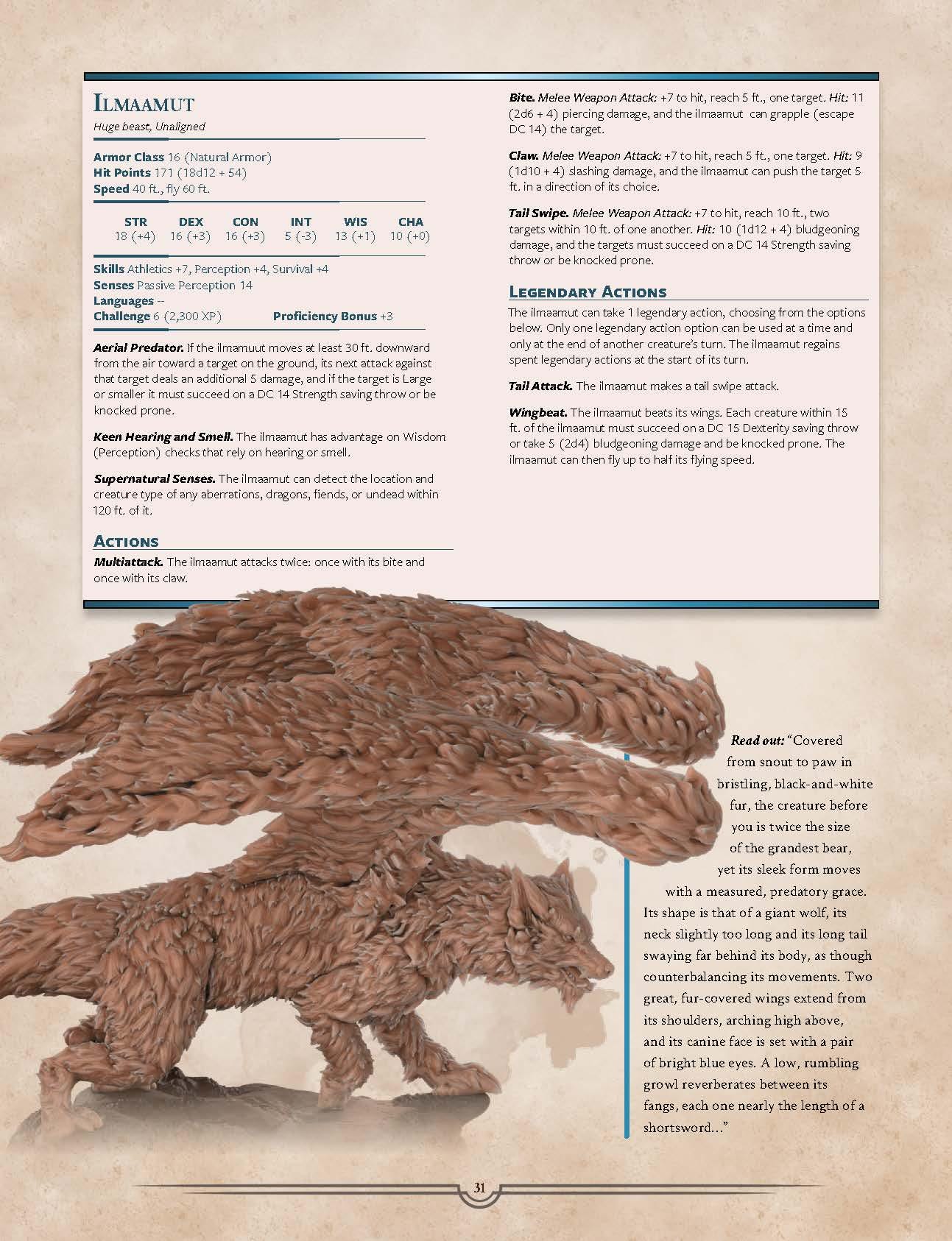 Ilmaamut | Mammoth Factory | Frostwilds Pt 1 | RESIN | Fantasy | DnD | RPG | Tabletop | Gaming Miniatures | BBEG | Monster Model