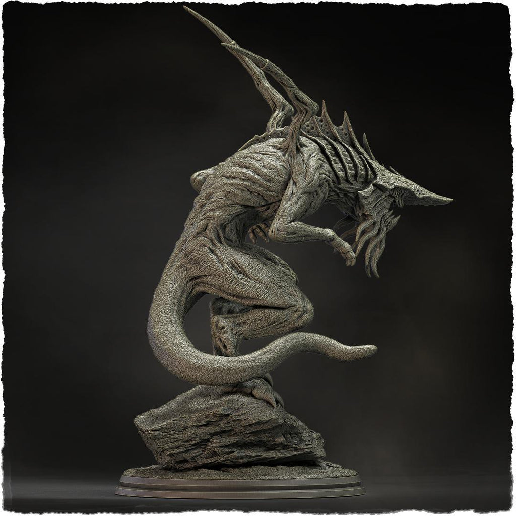 Cave Dragon | Evox Arts | Creatures of Arcanterra Pt 3 | RESIN | Fantasy| DnD | RPG | Gaming | BBEG | Dragon | Dragon Trophy | Dragon Head
