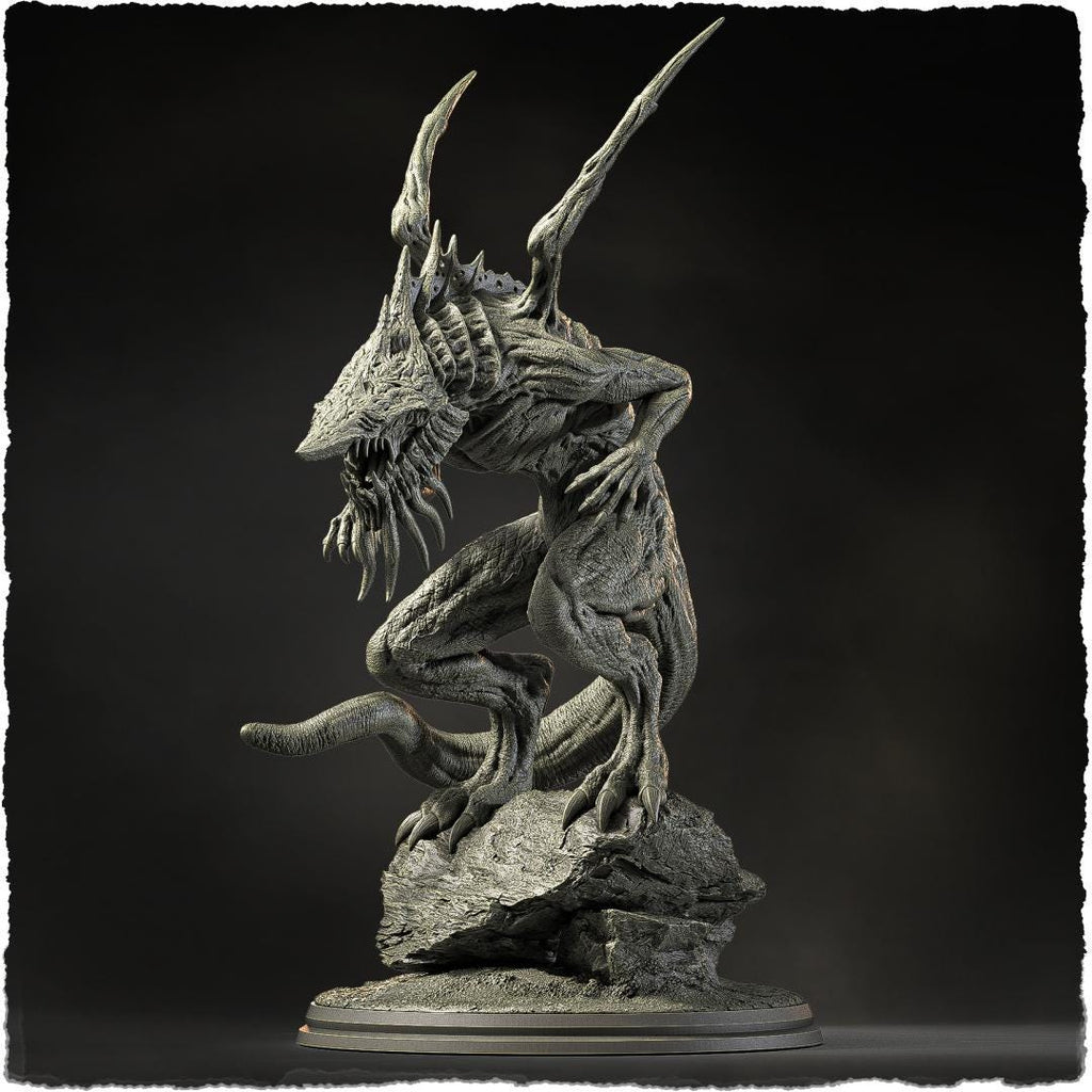 Cave Dragon | Evox Arts | Creatures of Arcanterra Pt 3 | RESIN | Fantasy| DnD | RPG | Gaming | BBEG | Dragon | Dragon Trophy | Dragon Head