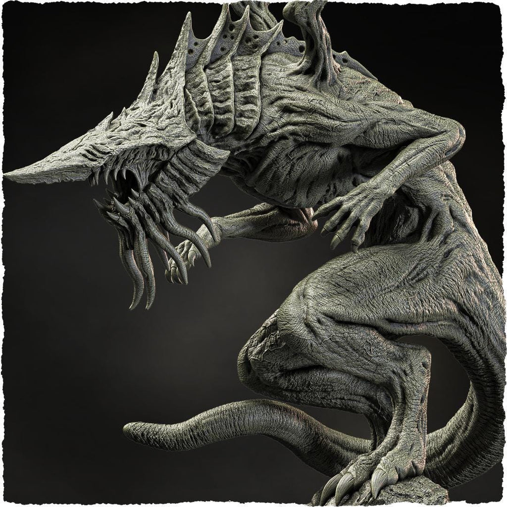 Cave Dragon | Evox Arts | Creatures of Arcanterra Pt 3 | RESIN | Fantasy| DnD | RPG | Gaming | BBEG | Dragon | Dragon Trophy | Dragon Head