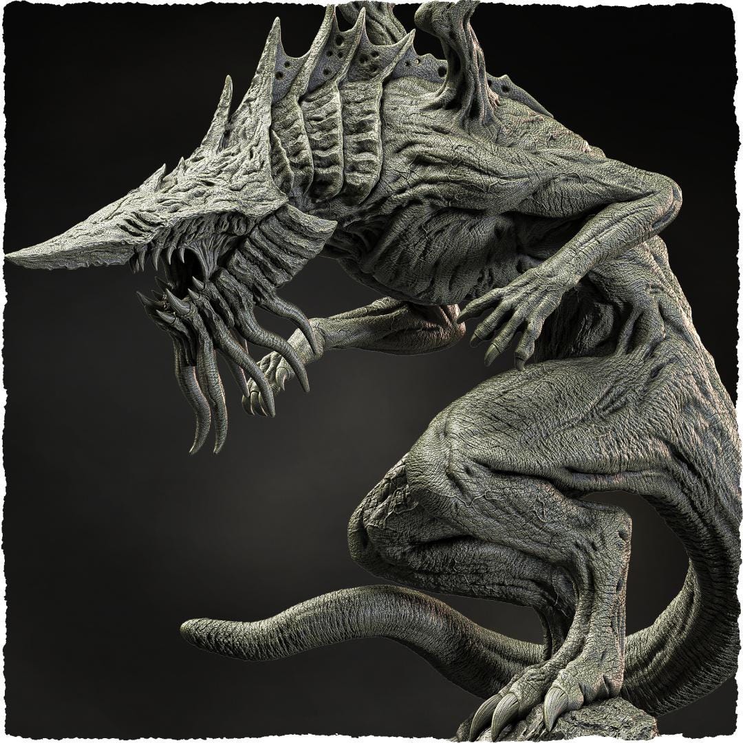 Cave Dragon | Evox Arts | Creatures of Arcanterra Pt 3 | RESIN | Fantasy| DnD | RPG | Gaming | BBEG | Dragon | Dragon Trophy | Dragon Head