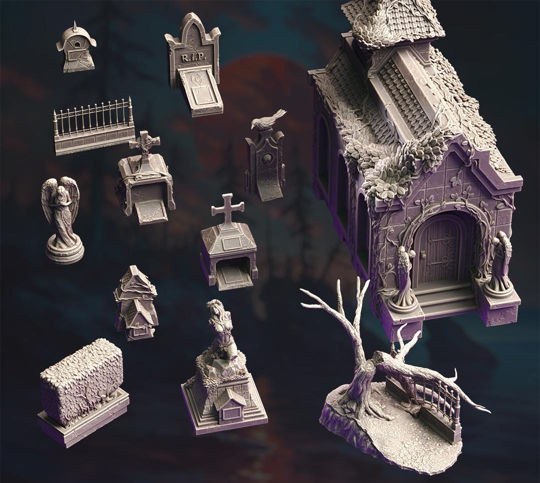 Shambling Corpse Collector | DM Stash | Bound in the Bloodmoon | Fantasy | DnD | RPG| Gaming | Miniature | Large Creature | Corpse Collector