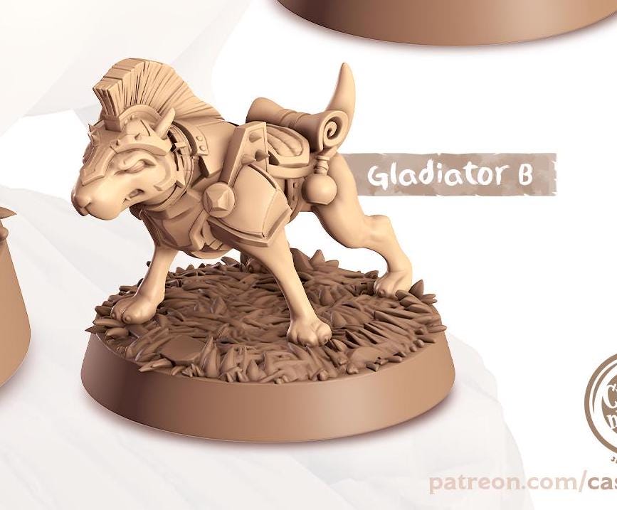 Bull Terrier Companion | Cast n Play | Companions | NPCs | RESIN | Fantasy | Horror | RPG | Gaming | Miniature | Character Pet Companion