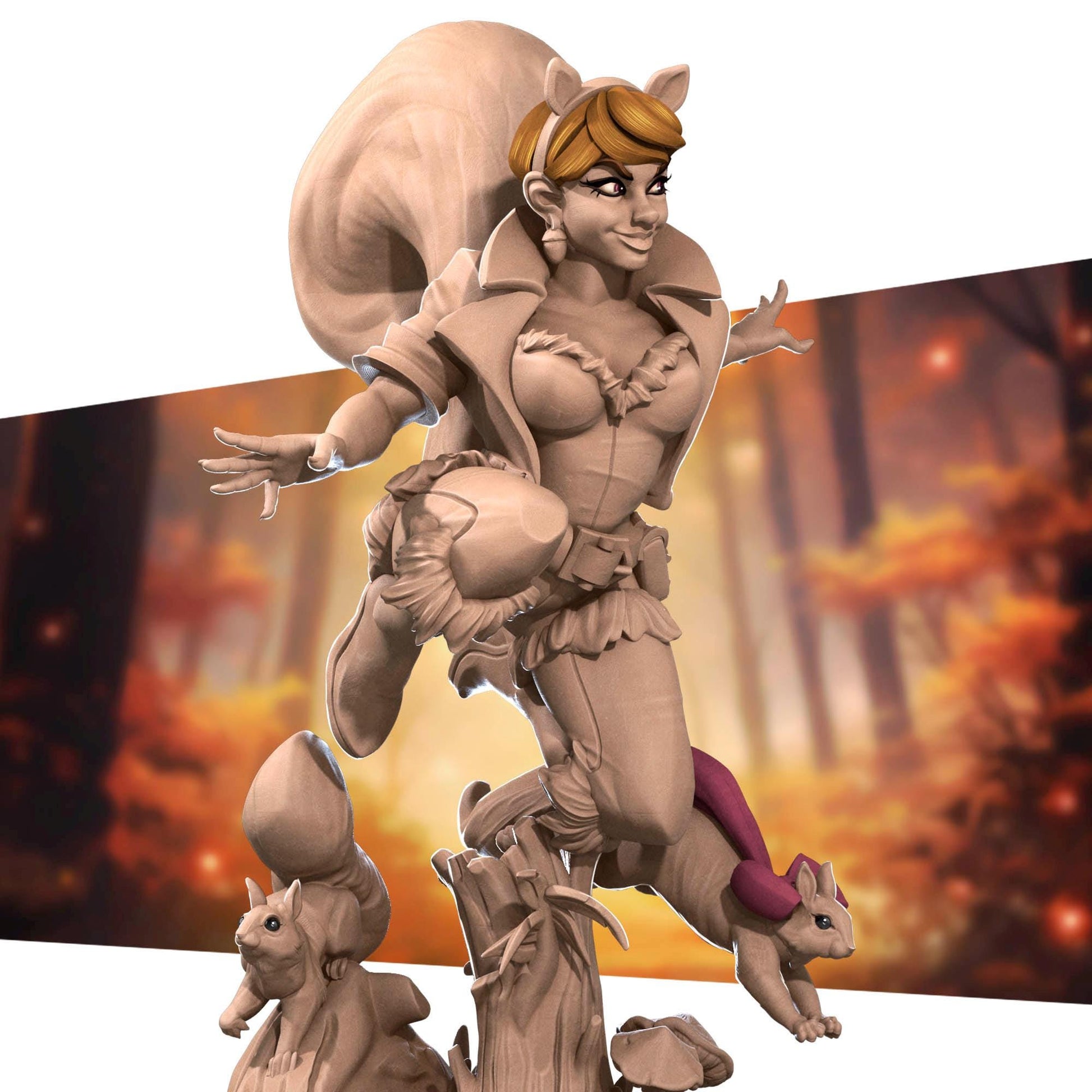 Doreen | Bite the Bullet | Grove Haven | RESIN | Fantasy | DnD | RPG | Tabletop | Miniature | Animorphs Character Model