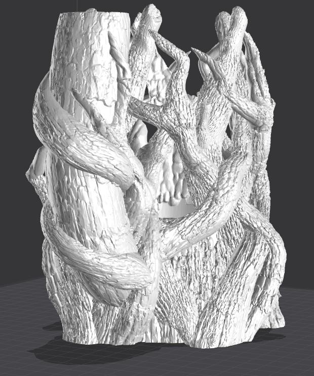 Tree Tankard - Can Holder Dice Tower | Fates End | Roleplay Games | Gamer Gift | Druid Tankard