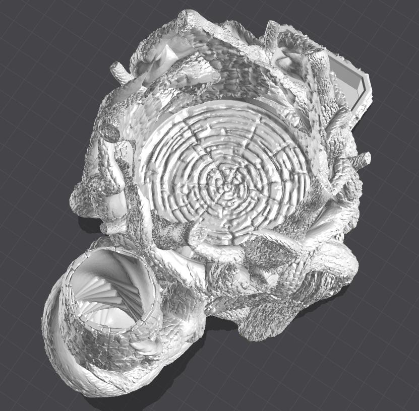 Tree Tankard - Can Holder Dice Tower | Fates End | Roleplay Games | Gamer Gift | Druid Tankard