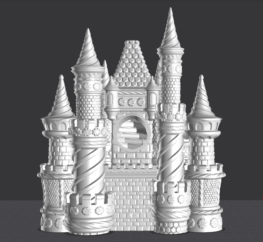 Dandy Candy Castle Dice Tower | Fates End | Roleplay Games | Gamer Gift | XMAS Dice Roller