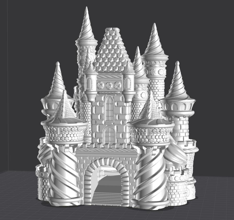 Dandy Candy Castle Dice Tower | Fates End | Roleplay Games | Gamer Gift | XMAS Dice Roller