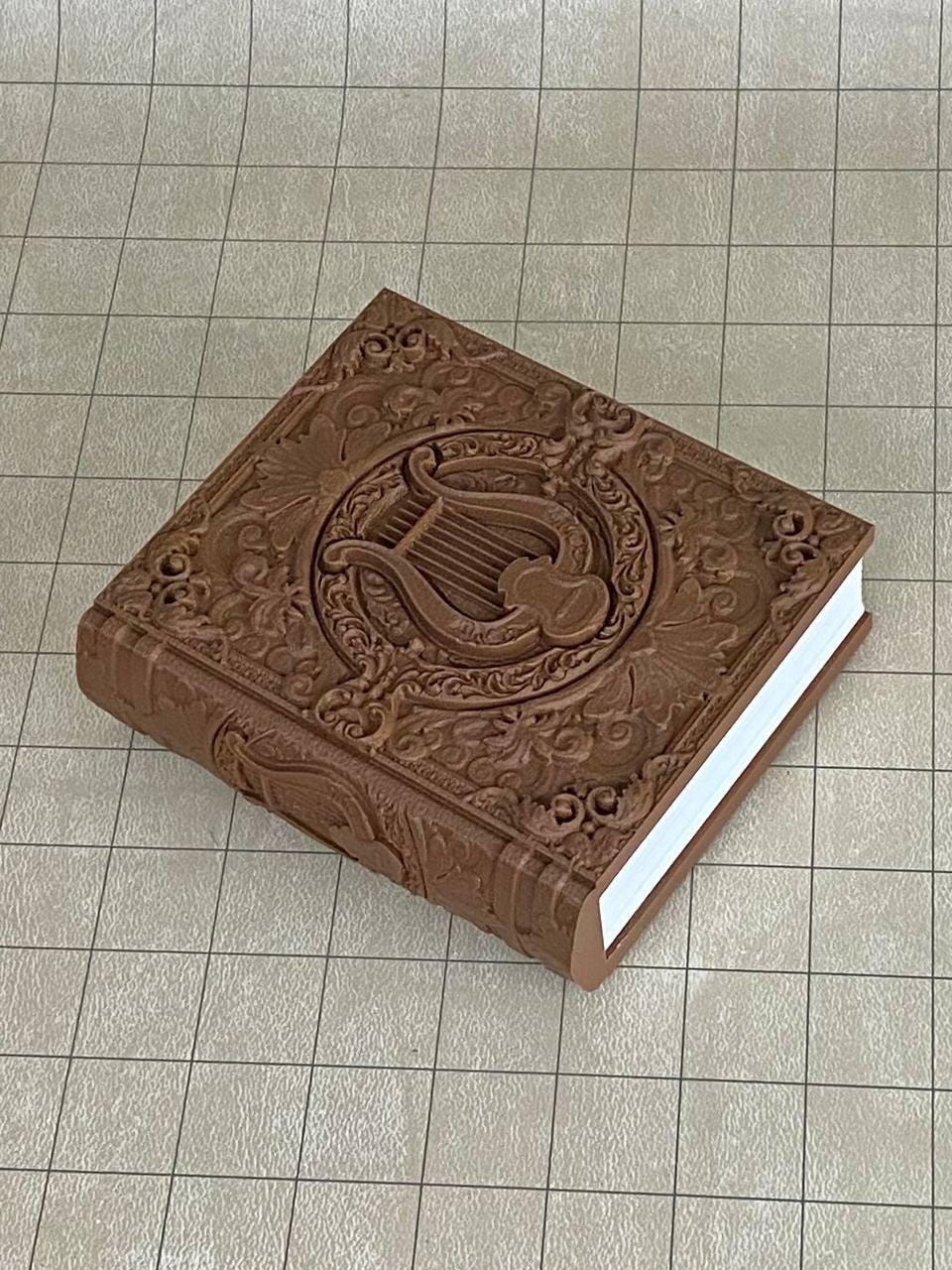 Bard Tome - Perfect for cards, dice, and minis | Fates End | Fantasy | DnD | RPG | Roleplay Gaming | MTG Magic Card Box | Gamer Gift