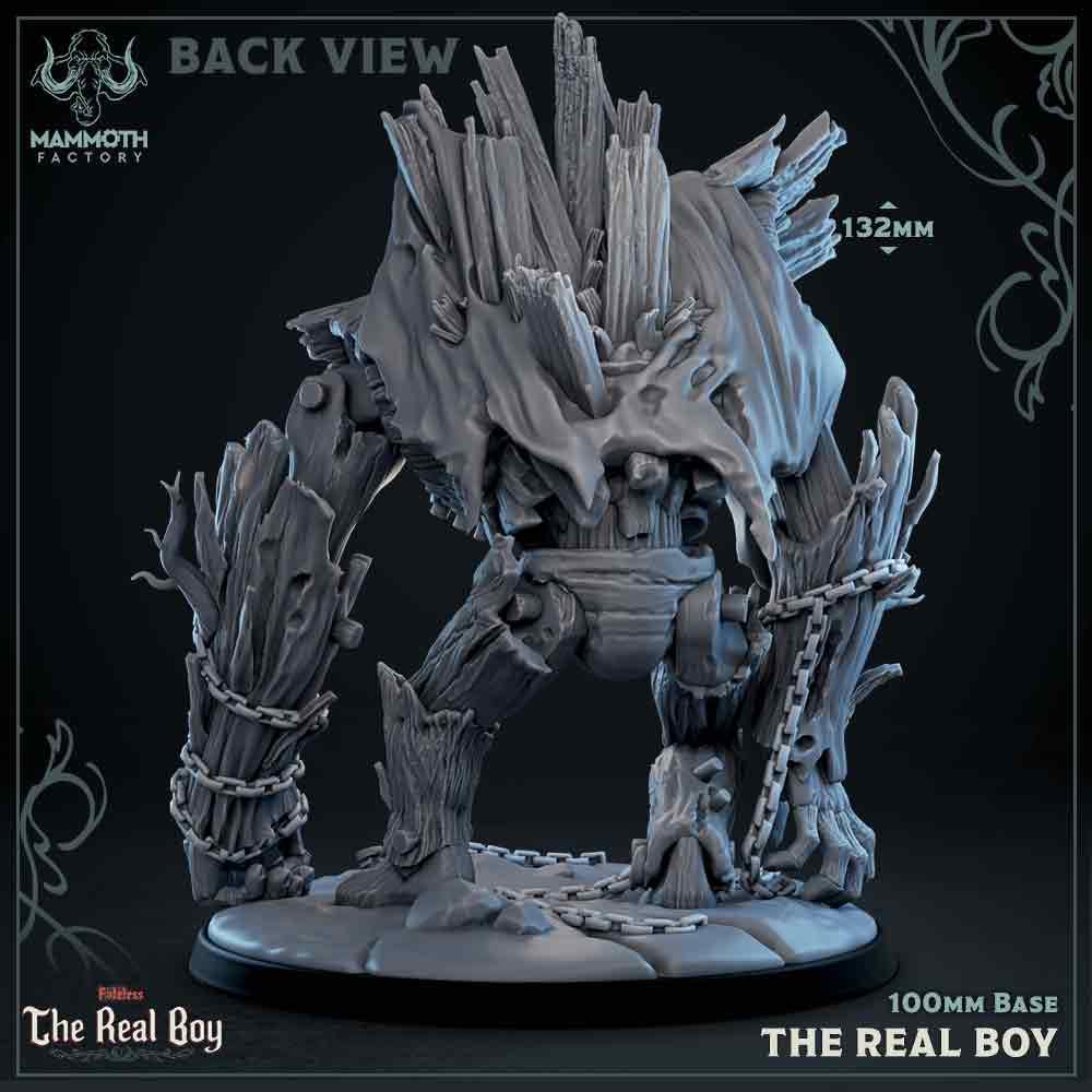 The Real Boy | Mammoth Factory | The Real Boy | Fantasy | DnD | RPG | Tabletop | Gaming | Miniatures | BBEG | Boss Fight
